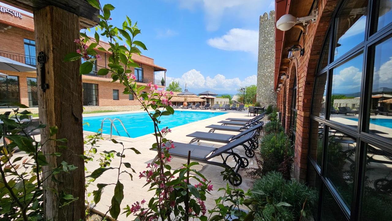 Giorgi Ushikishvilis Chateau-Marani Akhmeta Bagian luar foto